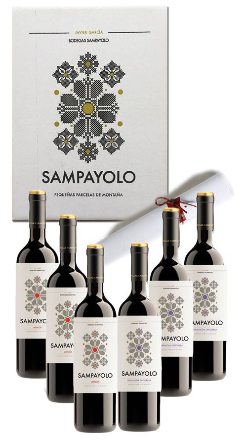 Pack de 3 Botellas Garnacha y 3 Botellas Mencía