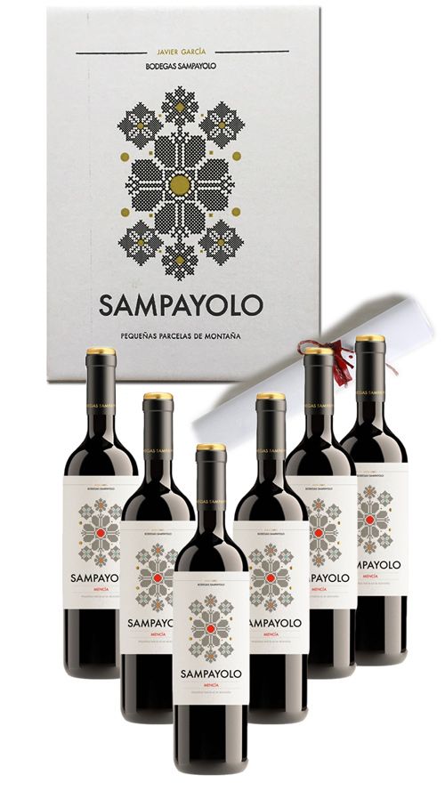 Pack de 6 botellas Mencía Barrica