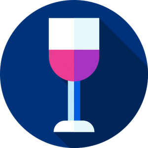 Copas tipo tulipa, flauta o cava servir el vino