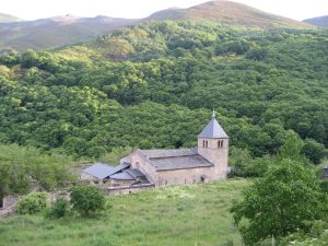 Monasterio Berciano de San Pedro de Montes viticultura valdeorras