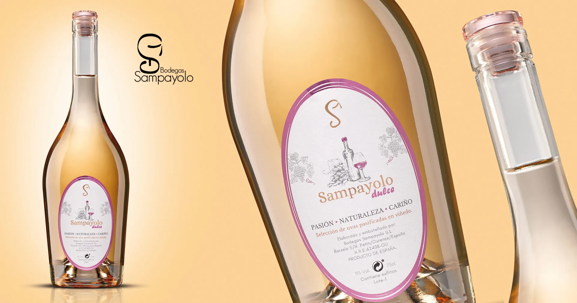 Vinos de Bodegas Sampayolo, Petín, Valdeorras