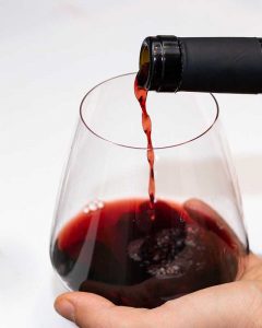 sabor de un vino picado