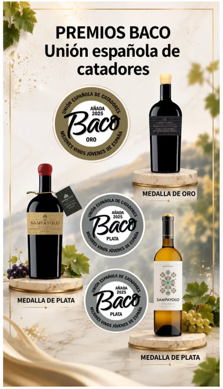 Medallas Premios Baco 2025